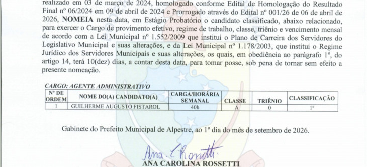 Portaria 05-2026